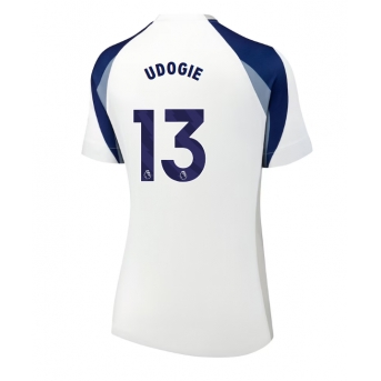 Billige Fotballdrakt Tottenham Hotspur Destiny Udogie #13 Replika Hjemmedrakt Dame 2025-26 Kortermet